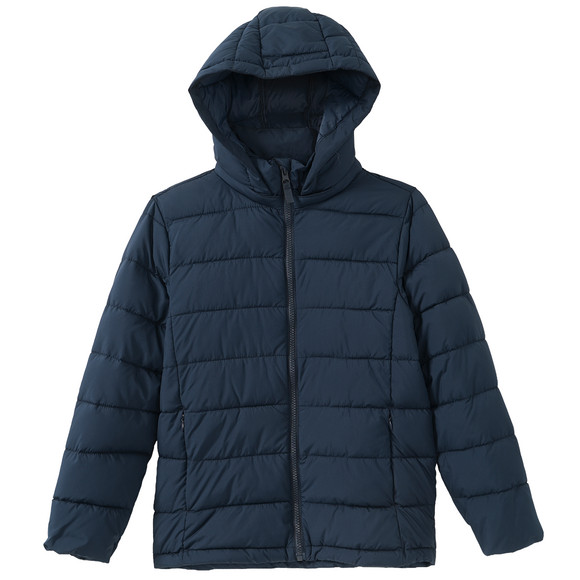 Jungen Steppjacke mit abnehmbarer Kapuze