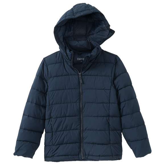 Jungen Steppjacke mit abnehmbarer Kapuze