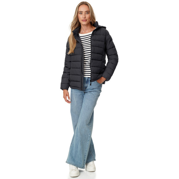 Damen Steppjacke mit abnehmbarer Kapuze