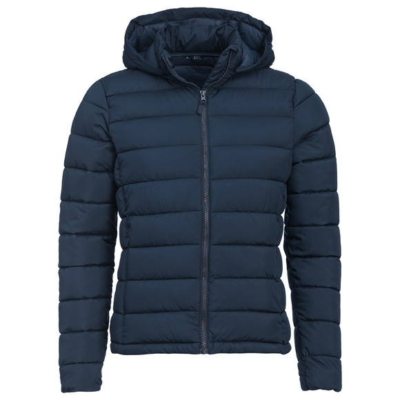 Herren Steppjacke mit abnehmbarer Kapuze