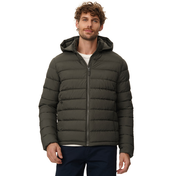 Herren Steppjacke mit abnehmbarer Kapuze