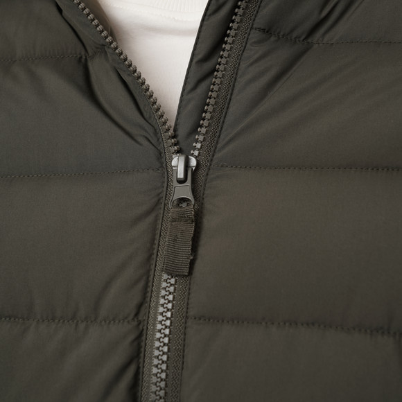 Herren Steppjacke mit abnehmbarer Kapuze