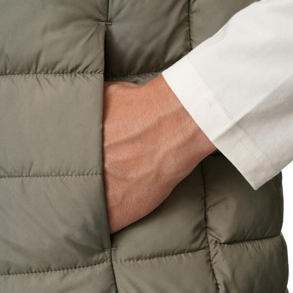 Herren Steppweste mit Stehkragen