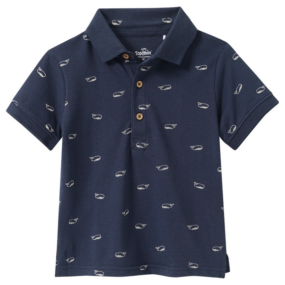 Baby Poloshirt mit Bio-Baumwolle