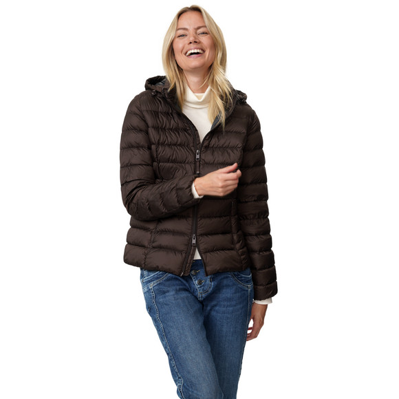 Damen Soft-Daunenjacke mit Kapuze