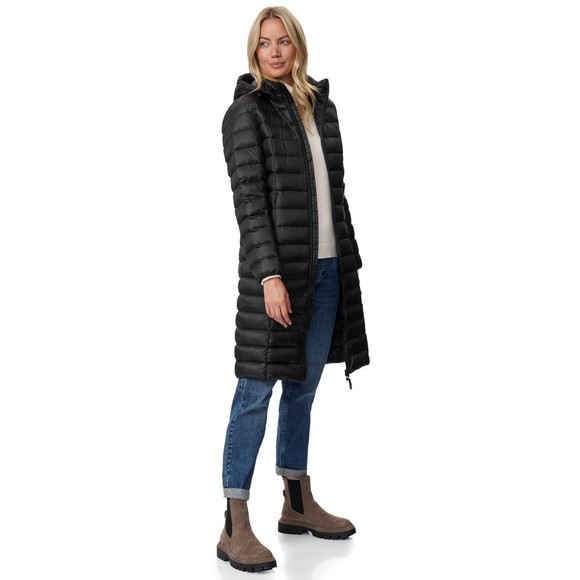 Damen Soft-Daunenmantel mit Kapuze
