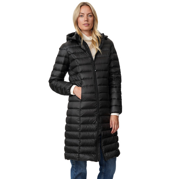 Damen Soft-Daunenmantel mit Kapuze