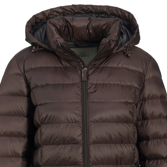 Damen Soft-Daunenmantel mit Kapuze