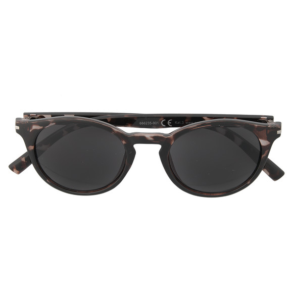 Dames zonnebril met luipaardpatroon