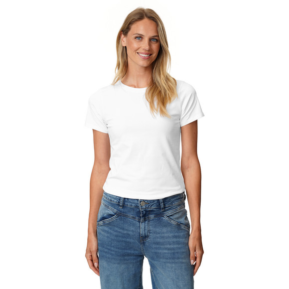 Damen T-Shirt mit Rundhalsausschnitt