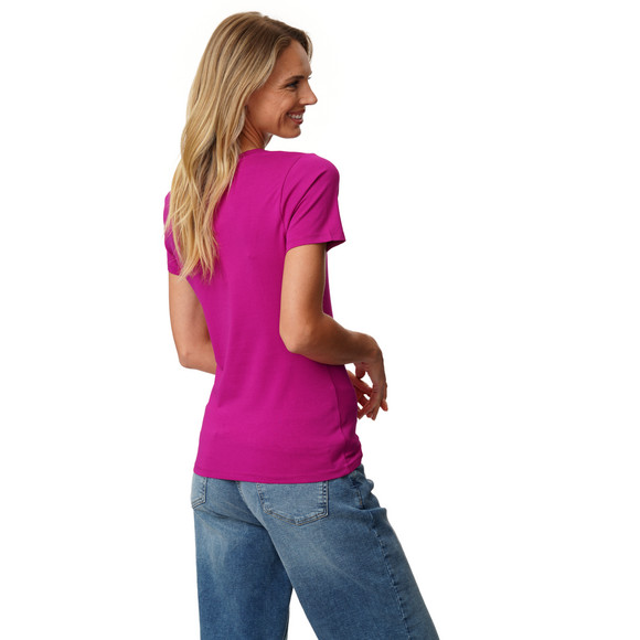 Damen T-Shirt mit Rundhalsausschnitt