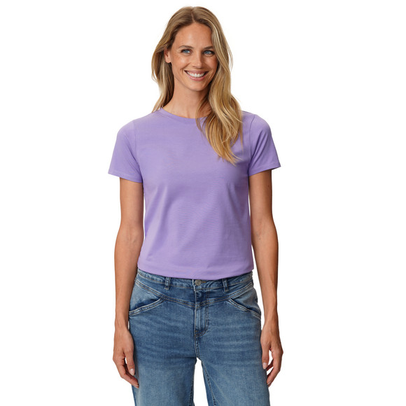 Damen T-Shirt mit Rundhalsausschnitt