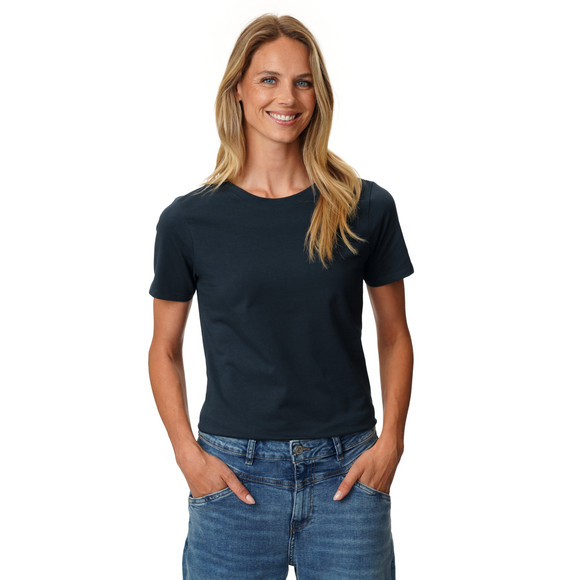 Damen T-Shirt mit Rundhalsausschnitt