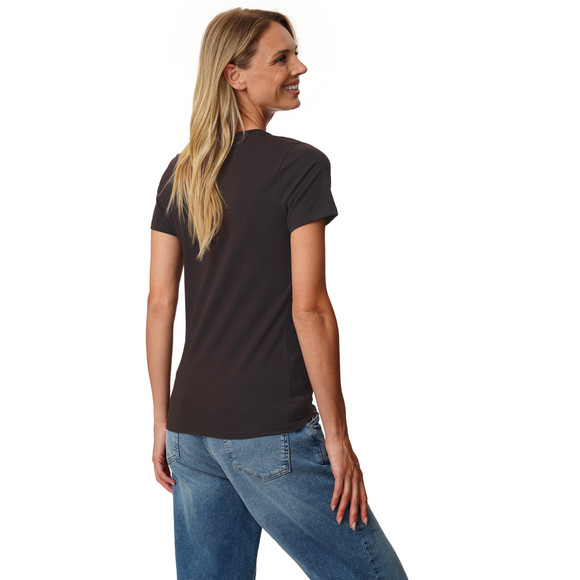 Damen T-Shirt mit Rundhalsausschnitt