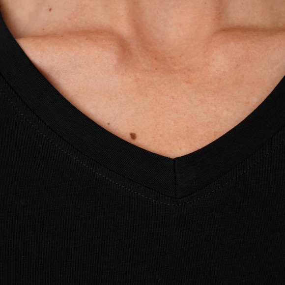 Damen T-Shirt mit V-Ausschnitt