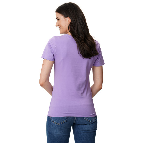 Damen T-Shirt mit V-Ausschnitt