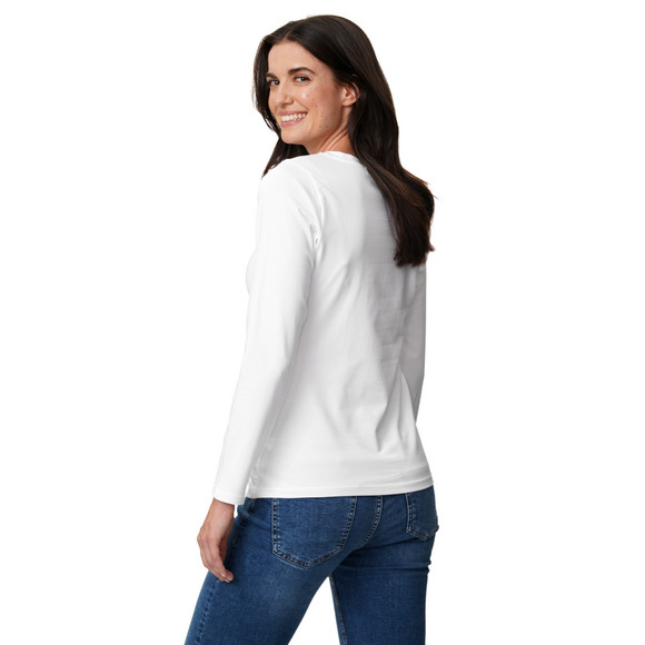 Damen Langarmshirt mit Bio-Baumwolle