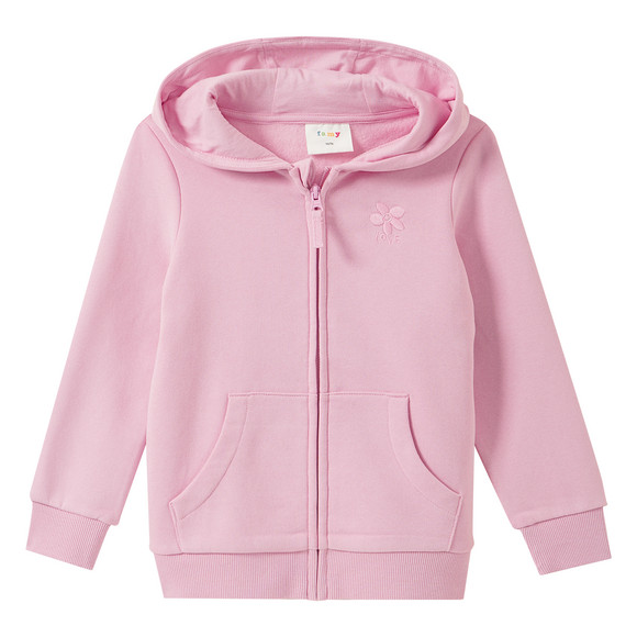 Mädchen Sweatjacke im Basic-Look