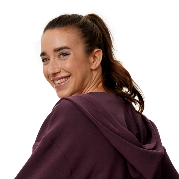 Damen Sport-Sweatshirt in Wickeloptik