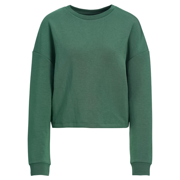 Damen Sport-Sweatshirt mit offenem Rücken