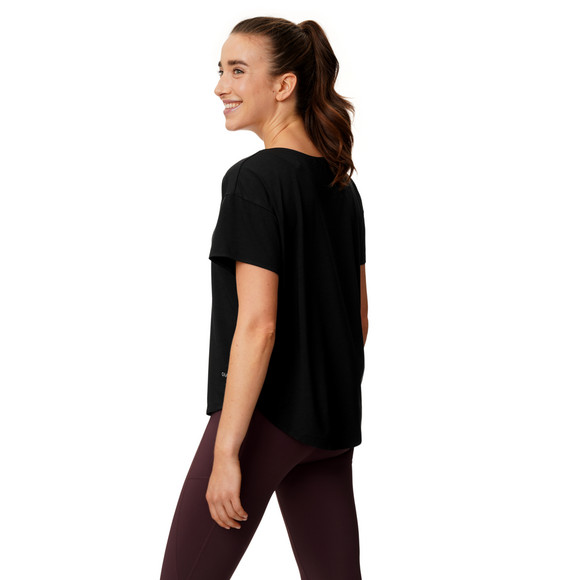 Damen Sport T-Shirt unifarben