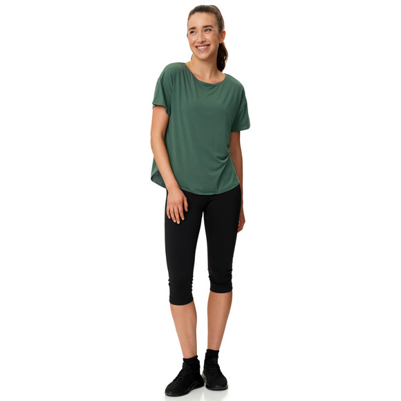 Damen Sport T-Shirt unifarben