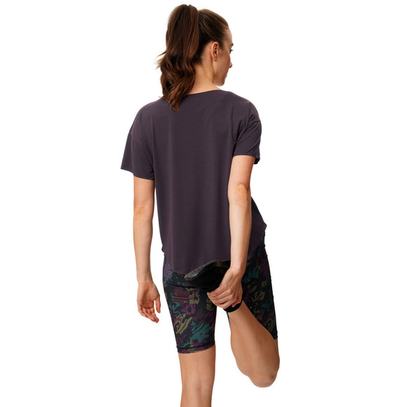 Damen Sport T-Shirt unifarben