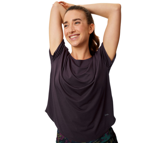 Damen Sport T-Shirt unifarben