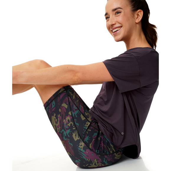 Damen Sport T-Shirt unifarben