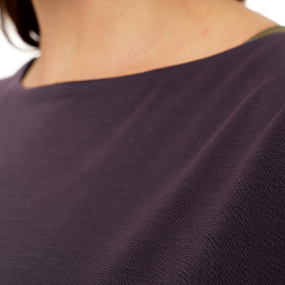 Damen Sport T-Shirt unifarben
