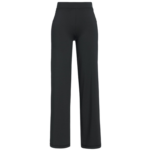 Damen Flared-Leggings unifarben