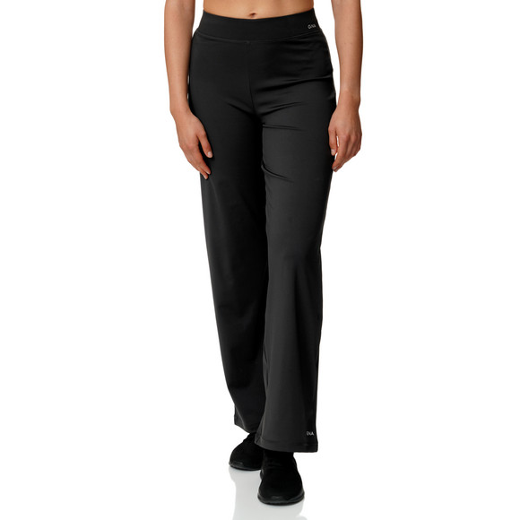 Damen Flared-Leggings unifarben