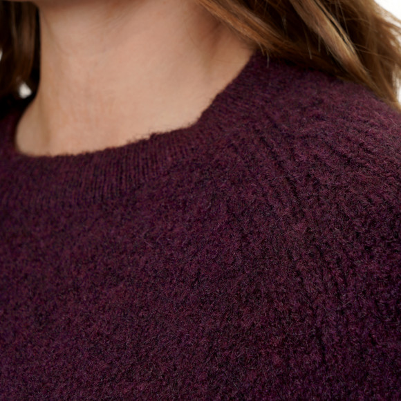 Damen Strickpullover mit kurzem Arm