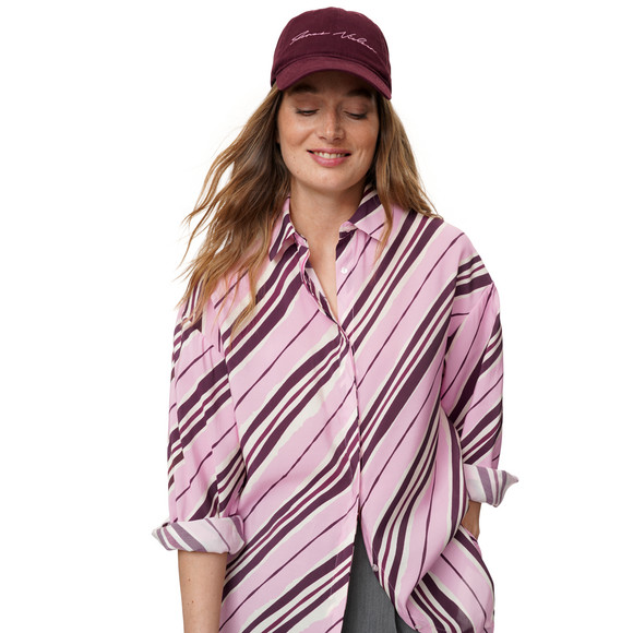 Damen Bluse in Hemd-Optik