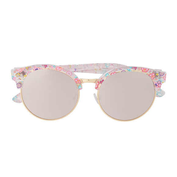 Mädchen Sonnenbrille mit Blumen-Motiven