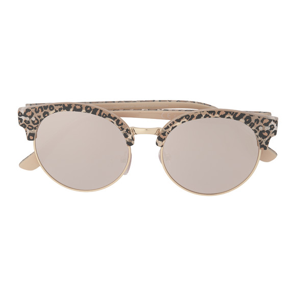 Mädchen Sonnenbrille mit Leo-Print
