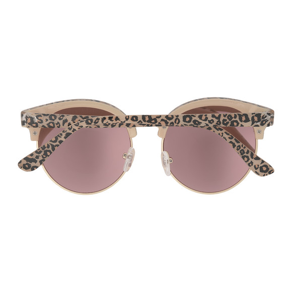 Mädchen Sonnenbrille mit Leo-Print
