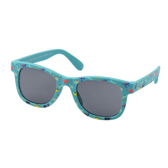 Jungen Sonnenbrille mit Kunststofffassung türkis