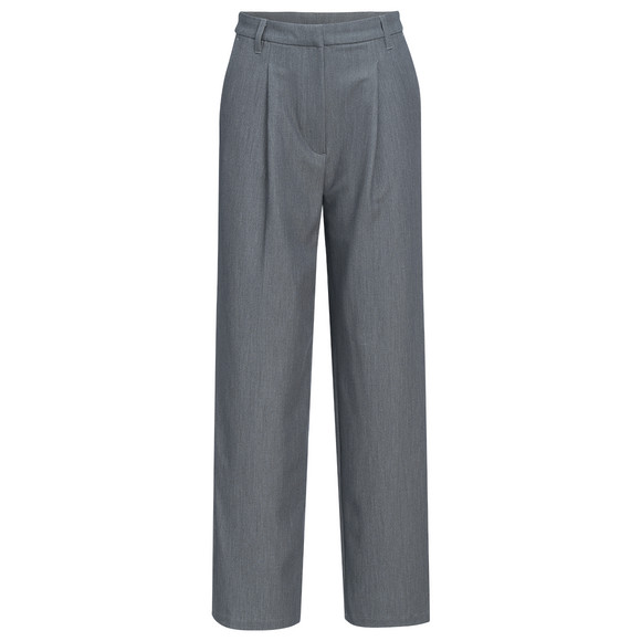 Damen Straight-Hose mit Bundfalte