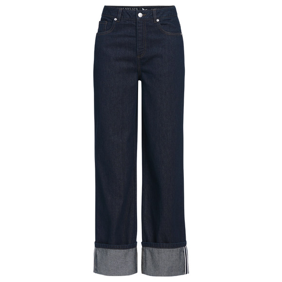 Damen Wide-Leg-Jeans aus Bio-Baumwolle
