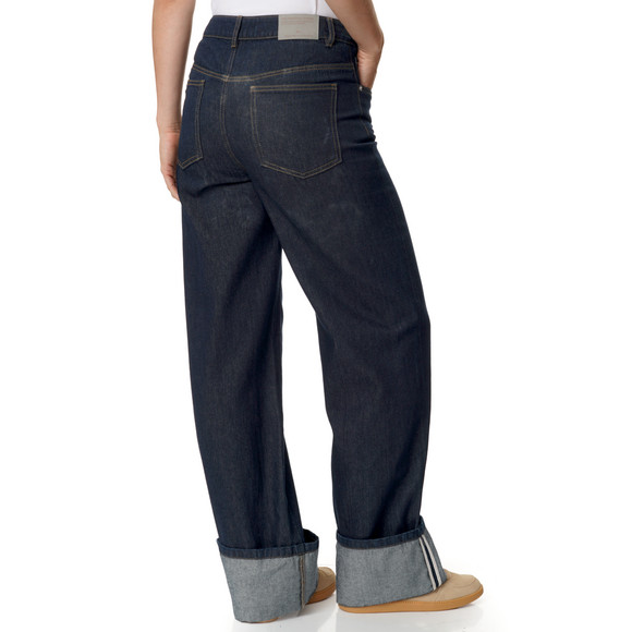 Damen Wide-Leg-Jeans aus Bio-Baumwolle