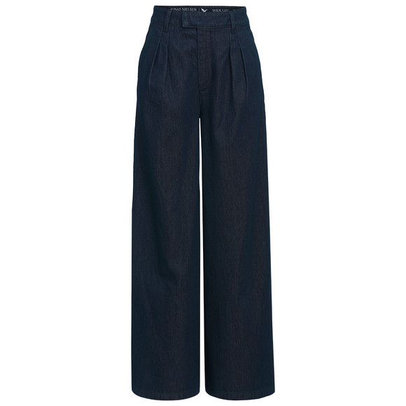 Damen Wide-Leg-Jeans aus Bio-Baumwolle
