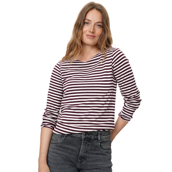 Damen Langarmshirt im Streifen-Look