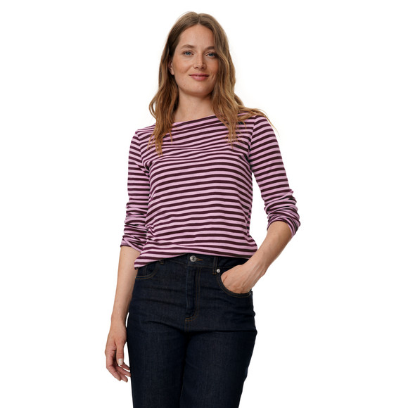 Damen Langarmshirt im Streifen-Look