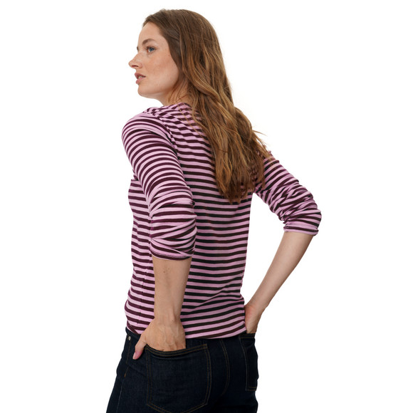 Damen Langarmshirt im Streifen-Look