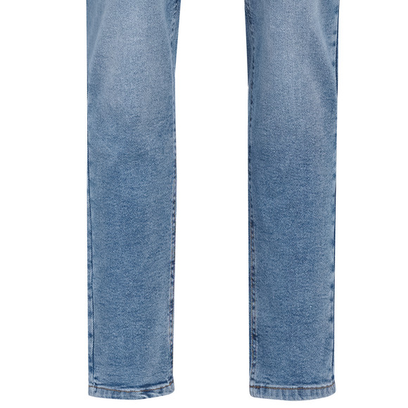 Damen Mom-Jeans mit Used-Waschung