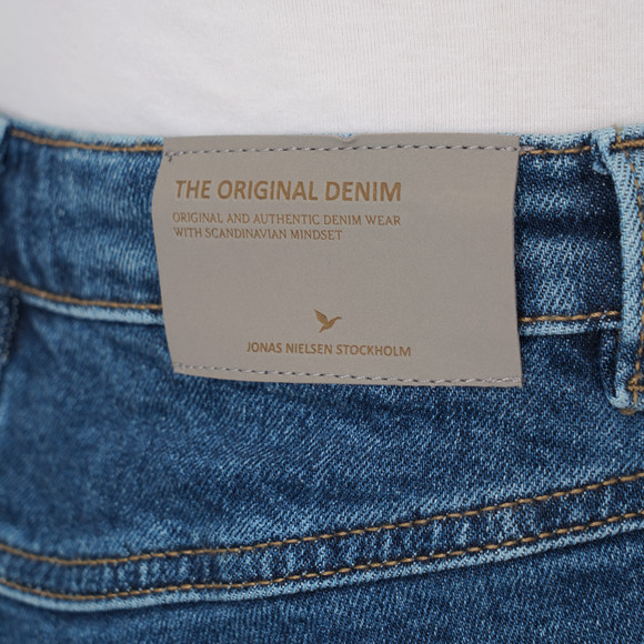 Damen Jeans mit Used-Waschung