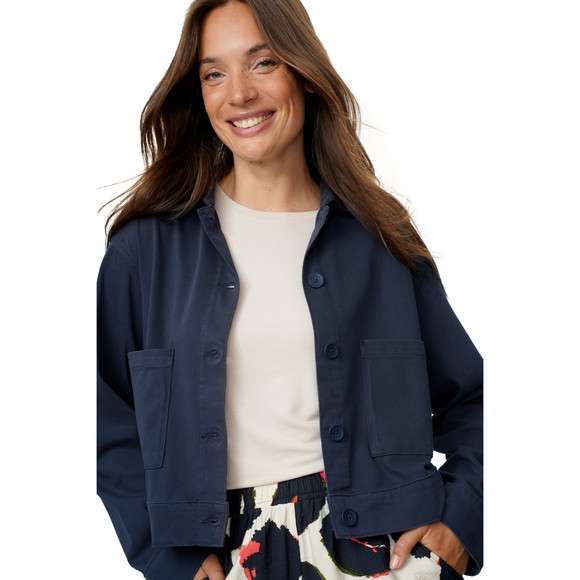 Damen Jacke mit offenen Taschen