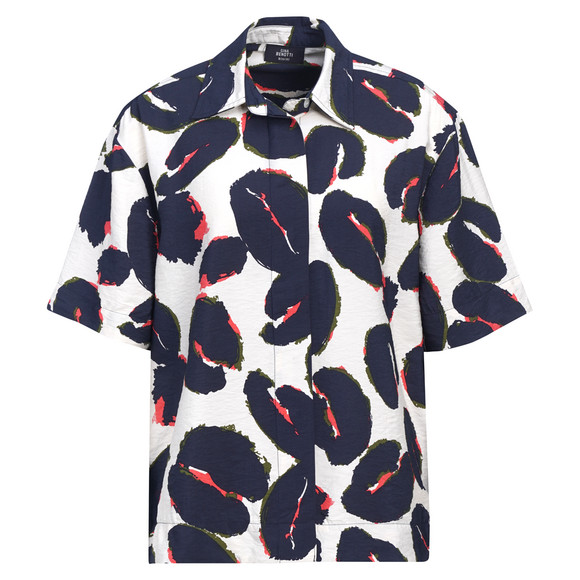 Damen Bluse mit Allover-Muster