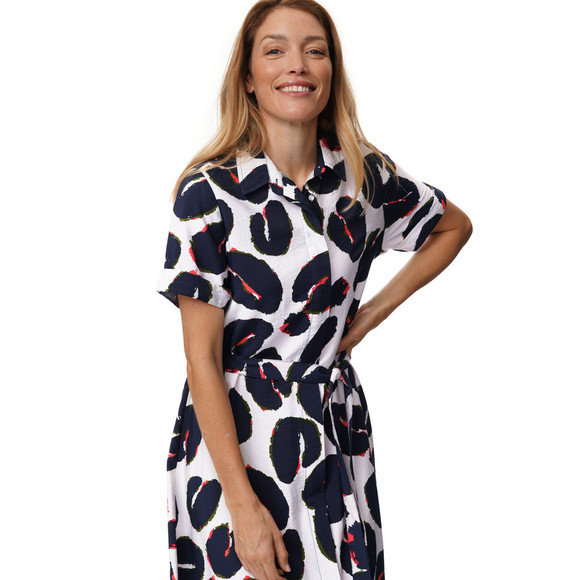 Damen Kleid mit Allover-Muster